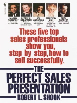 cover image of The Perfect Sales Presentation